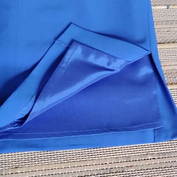 Gorgeous Dalia's Electric Blue Skirt with Elastic Waist size Large - Picture 6 of 10